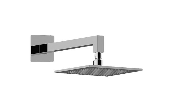 GRAFF G-8355 8 INCH CONTEMPORARY SHOWERHEAD WITH ARM