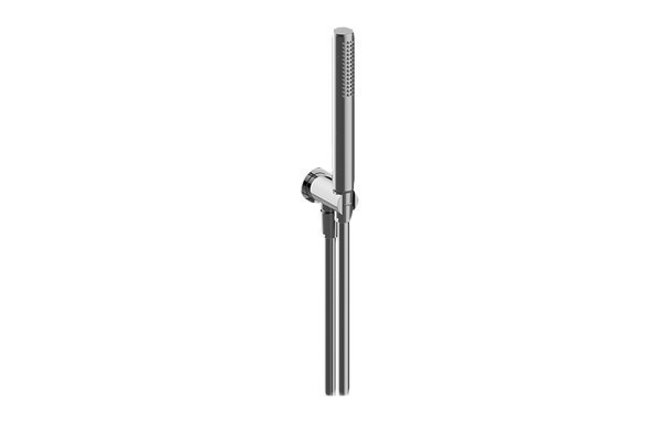 GRAFF G-8627 1 INCH CONTEMPORARY HANDSHOWER WITH WALL BRACKET AND INTEGRATED WALL SUPPLY ELBOW