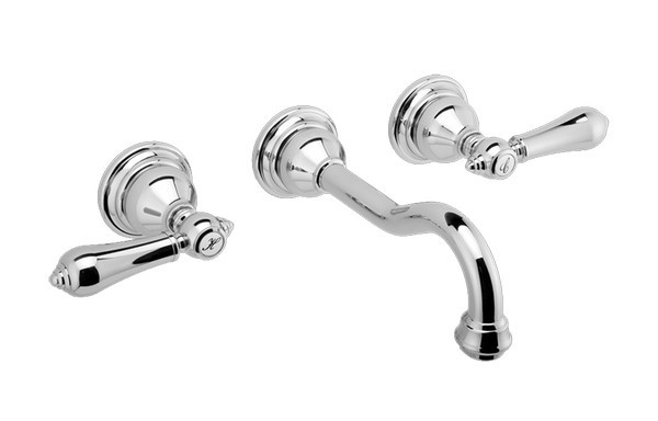 GRAFF G-2530-LM34 CANTERBURY WALL-MOUNTED LAVATORY FAUCET