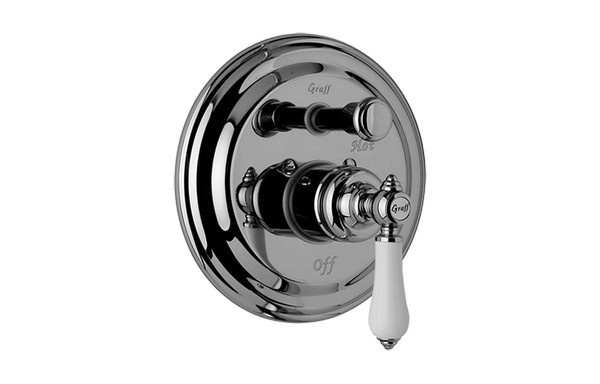GRAFF G-7065-LC1S-T CANTERBURY TRIM PLATE WITH LEVER HANDLE