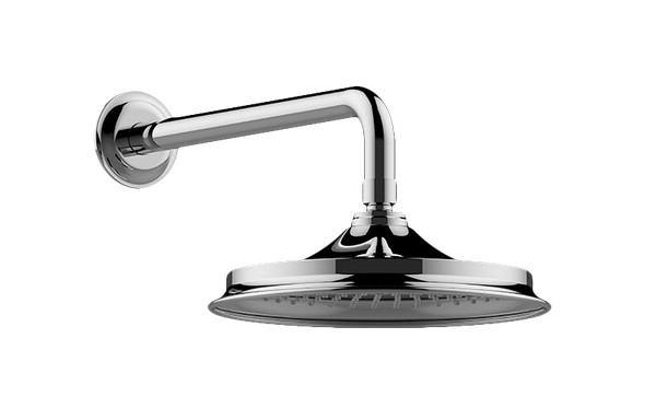 GRAFF G-8371 TRADITIONAL 9 INCH SHOWERHEAD WITH ARM