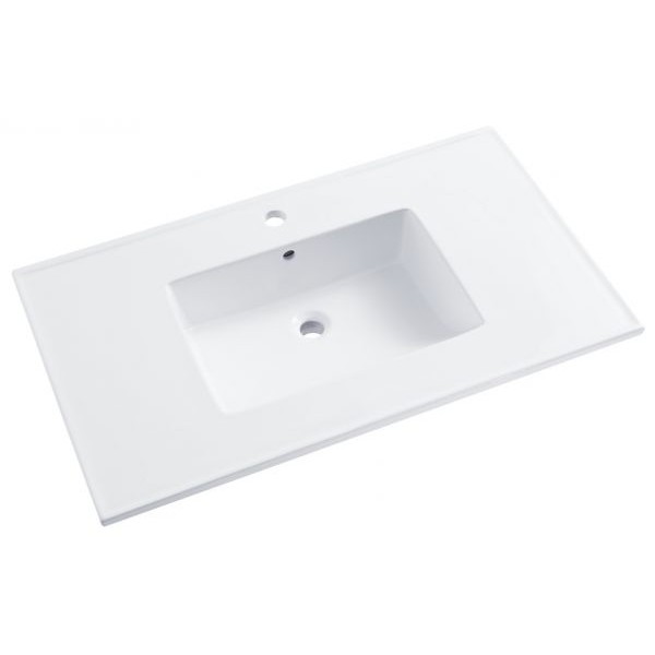 RATEL CVT30 31 1/4 INCH CERAMIC SINGLE INTEGRATED SINK AND VANITY TOP