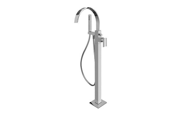 GRAFF G-1854-LM36N-T SADE FLOOR-MOUNTED TUB FILLER - TRIM