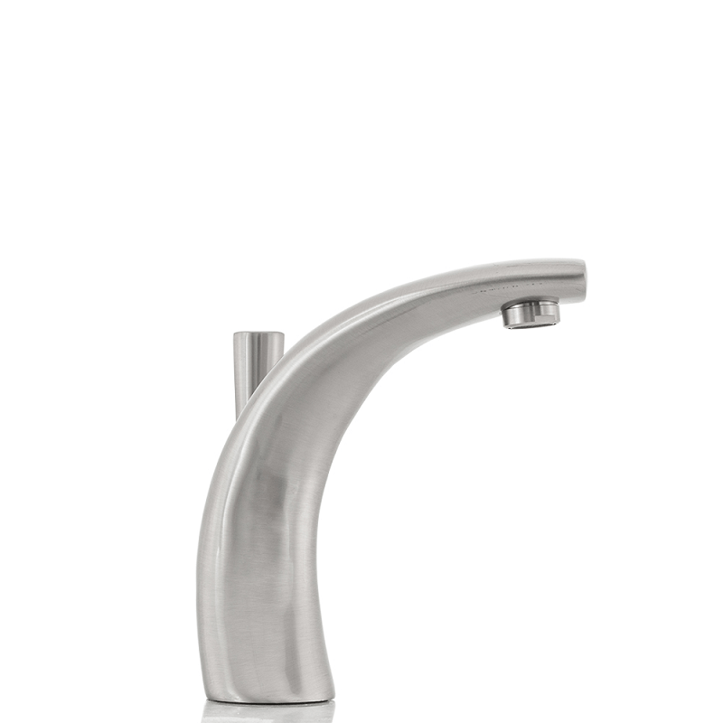 STRICTLY BF800BN OFFSET SINGLE HANDLE BATHROOM FAUCET IN BRUSHED NICKEL