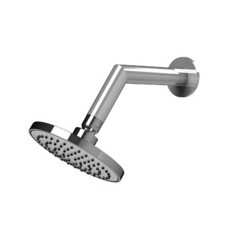ISENBERG SHW.6130 UNIVERSAL FIXTURES 5 INCH SINGLE FUNCTION SHOWERHEAD WITH 7 INCH ARM