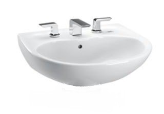 TOTO LT242.4#51 PROMINENCE 26 X 21-1/2 INCH LAVATORY WITH 4 INCH FAUCET CENTERS