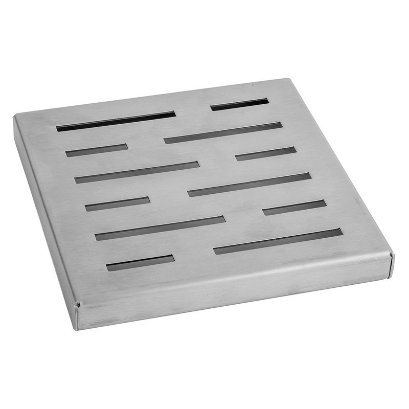 JACLO 6207-6 6 X 6 INCH SLOTTED CHANNEL DRAIN GRATE