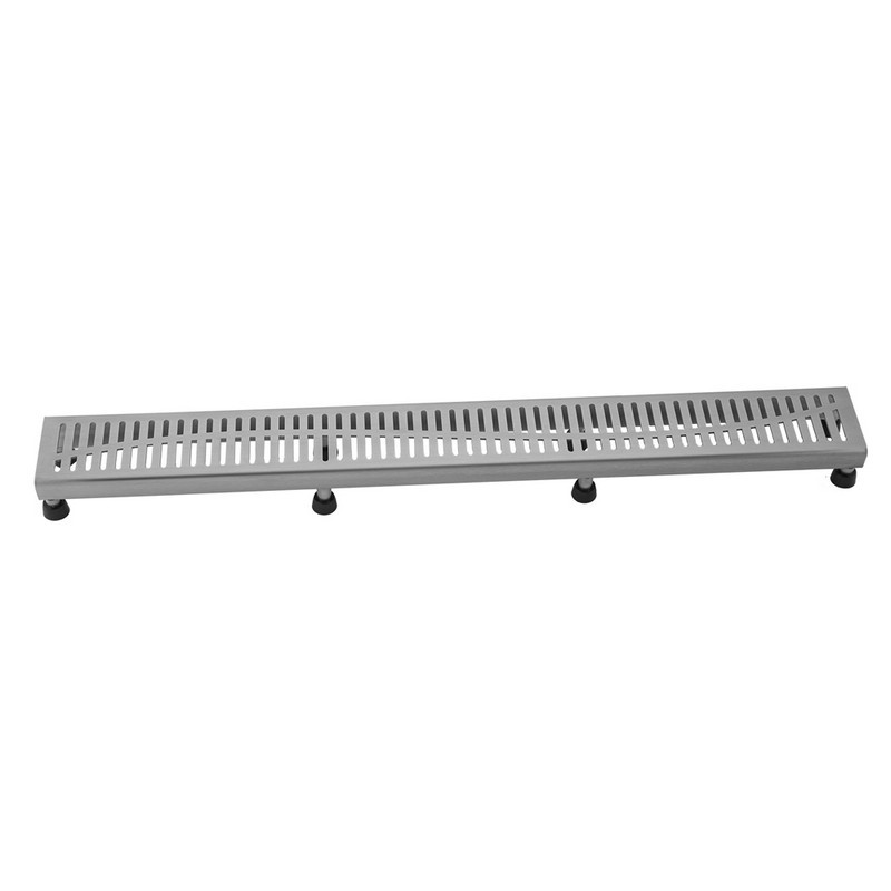 JACLO 6210-42 42 INCH CHANNEL DRAIN SLOTTED GRATE