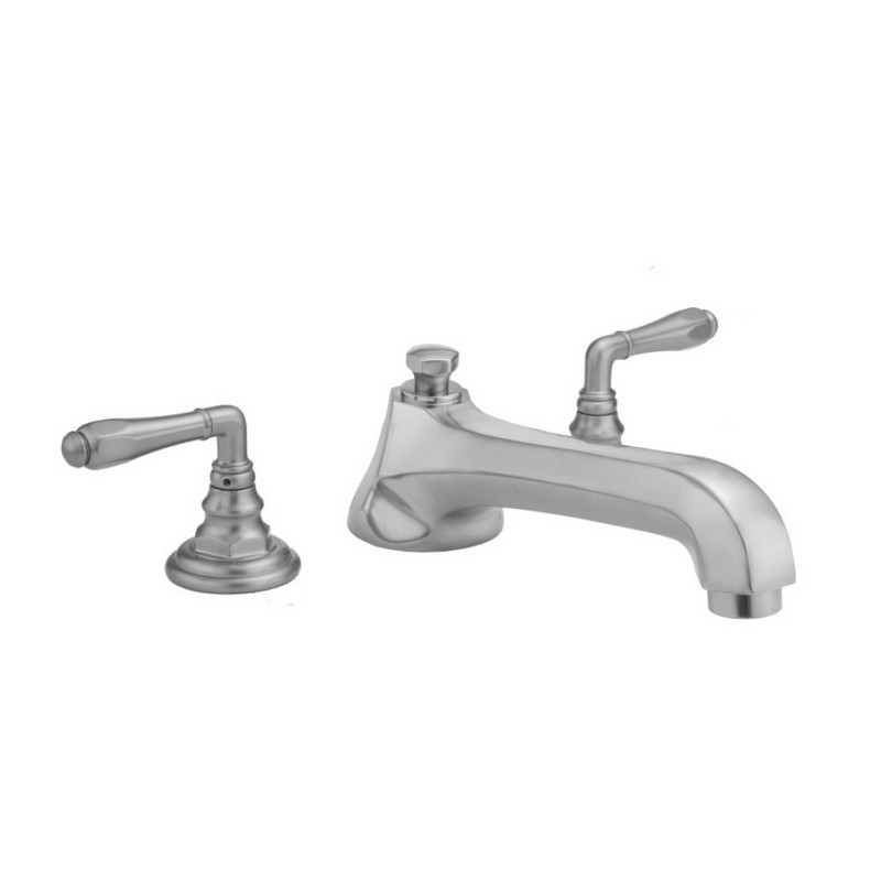 JACLO 6970-T674-TRIM WESTFIELD ROMAN TUB SET WITH LOW SPOUT AND SMOOTH LEVER HANDLES