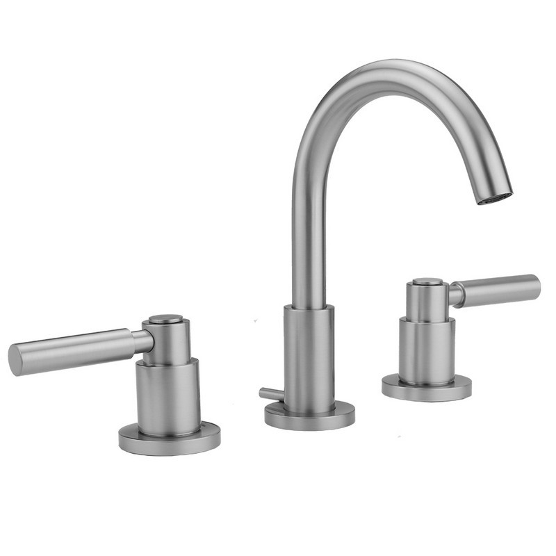 JACLO 8880-L UPTOWN CONTEMPO FAUCET WITH ROUND ESCUTCHEONS AND HIGH LEVER HANDLES