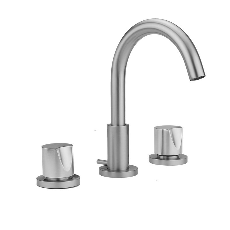 JACLO 8880-T672-0.5 UPTOWN CONTEMPO FAUCET WITH ROUND ESCUTCHEONS AND THUMB HANDLES- 0.5 GPM