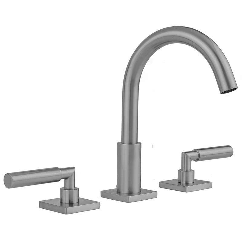 JACLO 8881-TSQ459 UPTOWN CONTEMPO FAUCET WITH SQUARE ESCUTCHEONS AND SLIM LEVER HANDLES