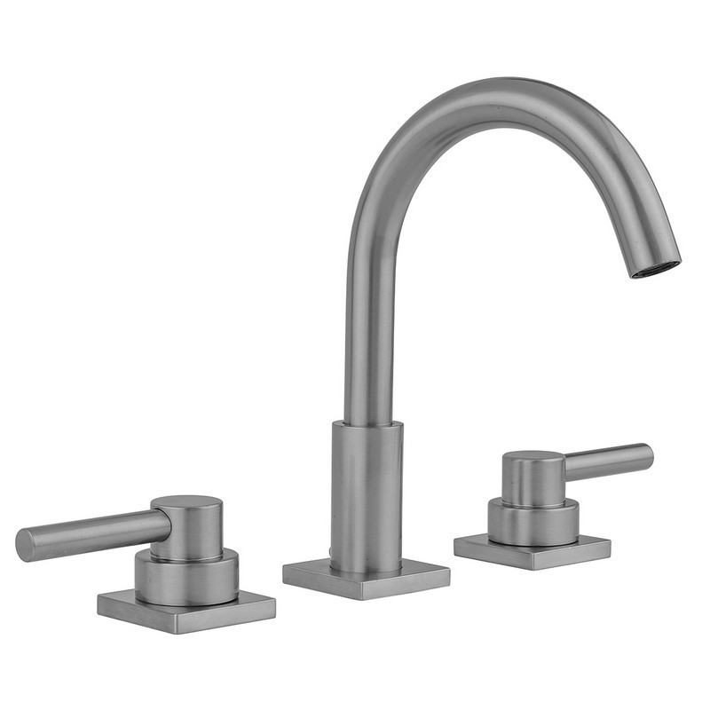 JACLO 8881-TSQ632-0.5 UPTOWN CONTEMPO FAUCET WITH SQUARE ESCUTCHEONS AND LOW LEVER HANDLES- 0.5 GPM