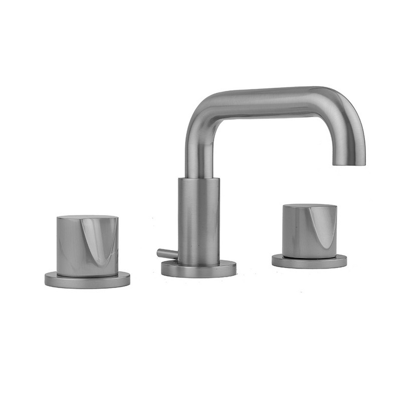 JACLO 8882-T672-1.2 DOWNTOWN CONTEMPO FAUCET WITH ROUND ESCUTCHEONS AND THUMB HANDLES -1.2 GPM