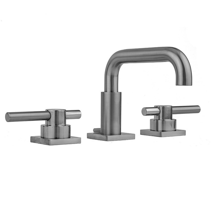 JACLO 8883-TSQ638-0.5 DOWNTOWN CONTEMPO FAUCET WITH SQUARE ESCUTCHEONS AND PEG LEVER HANDLES- 0.5 GPM