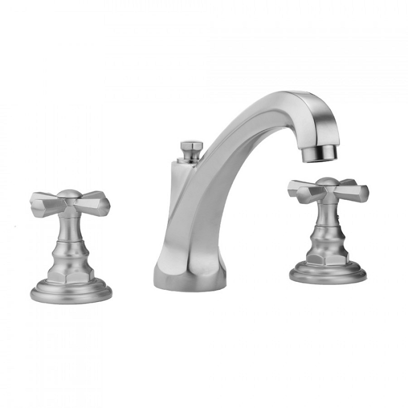 JACLO 6872-T676-0.5 WESTFIELD HIGH PROFILE FAUCET WITH HEX CROSS HANDLES- 0.5 GPM