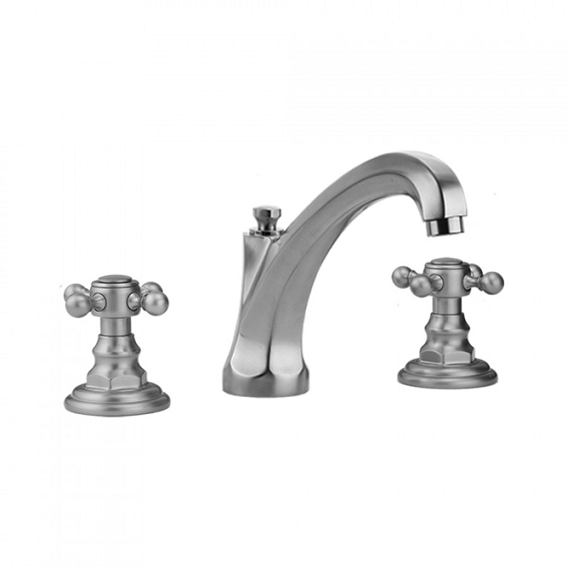 JACLO 6872-T678-0.5 WESTFIELD HIGH PROFILE FAUCET WITH BALL CROSS HANDLES- 0.5 GPM