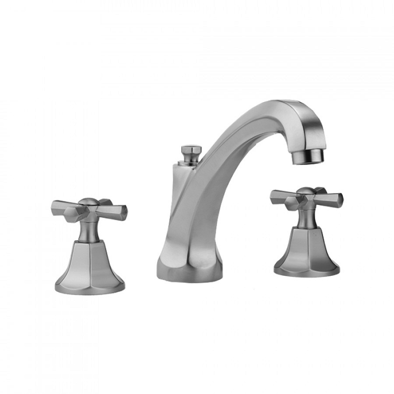JACLO 6872-T686-0.5 ASTOR HIGH PROFILE FAUCET WITH HEX CROSS HANDLES- 0.5 GPM