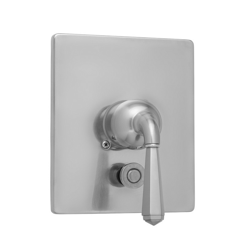JACLO A523-TRIM RECTANGLE PLATE WITH HEX LEVER TRIM FOR PRESSURE BALANCE VALVE WITH BUILT-IN DIVERTER (J-DIV-PBV)