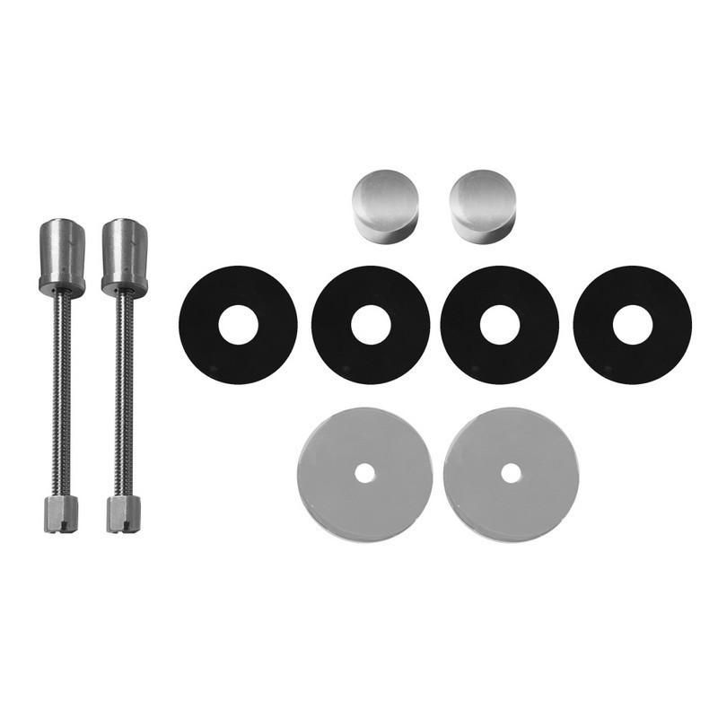JACLO H40-GLSKIT GLASS MOUNTING KIT FOR H40 FRONT MOUNT SHOWER DOOR PULLS