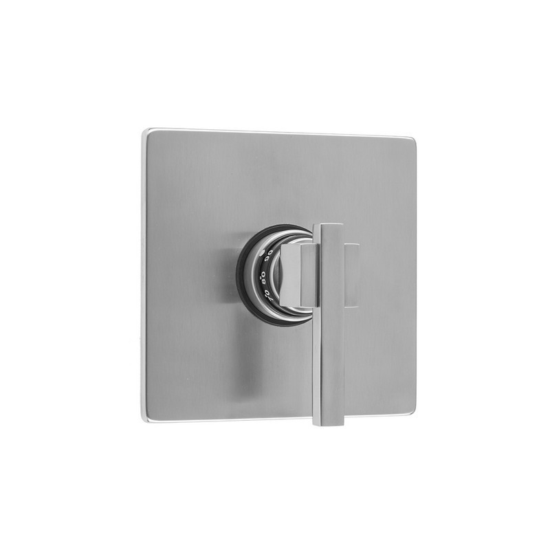 JACLO T570-TRIM SQUARE PLATE WITH CUBIX LEVER TRIM FOR THERMOSTATIC VALVES (J-TH34 AND J-TH12)