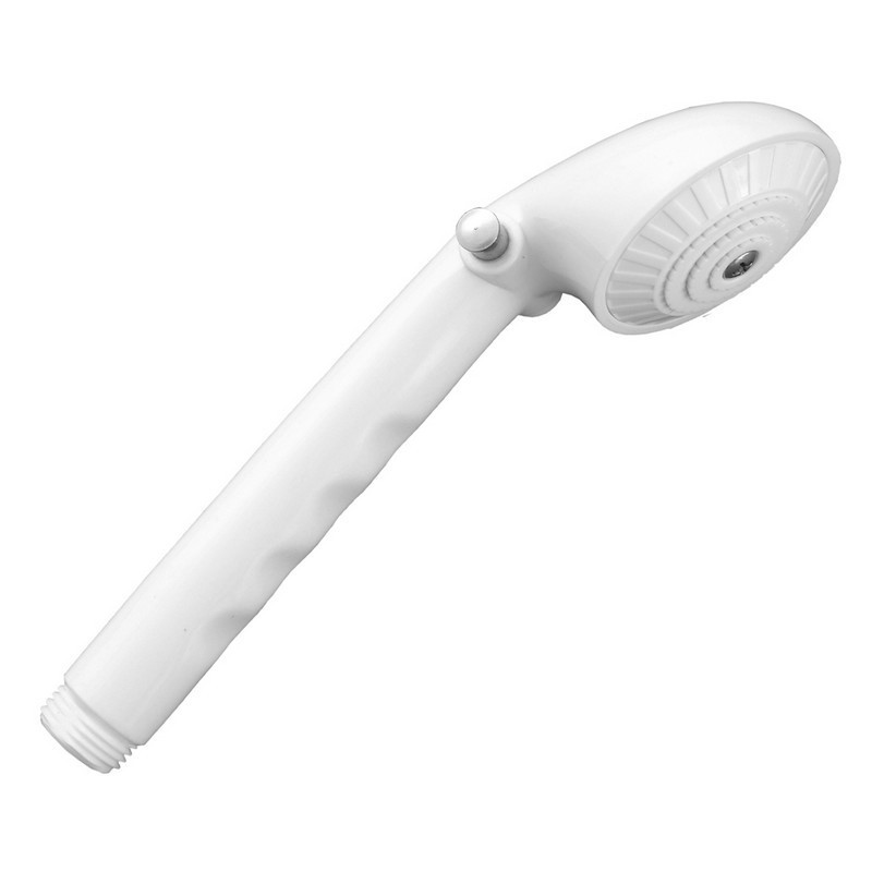 JACLO T011-1.5-WH TIVOLI 1-FUNCTION HANDSHOWER WITH PAUSE CONTROL - 1.5 GPM IN WHITE, 2-5/8 INCH SPRAY FACE