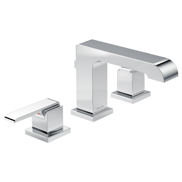 DELTA 3567-MPU-DST TWO HANDLE WIDESPREAD LAVATORY FAUCET