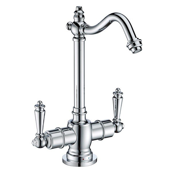 WHITEHAUS WHFH-HC1006 POINT OF USE INSTANT HOT/COLD WATER KITCHEN FAUCET WITH TRADITIONAL SPOUT