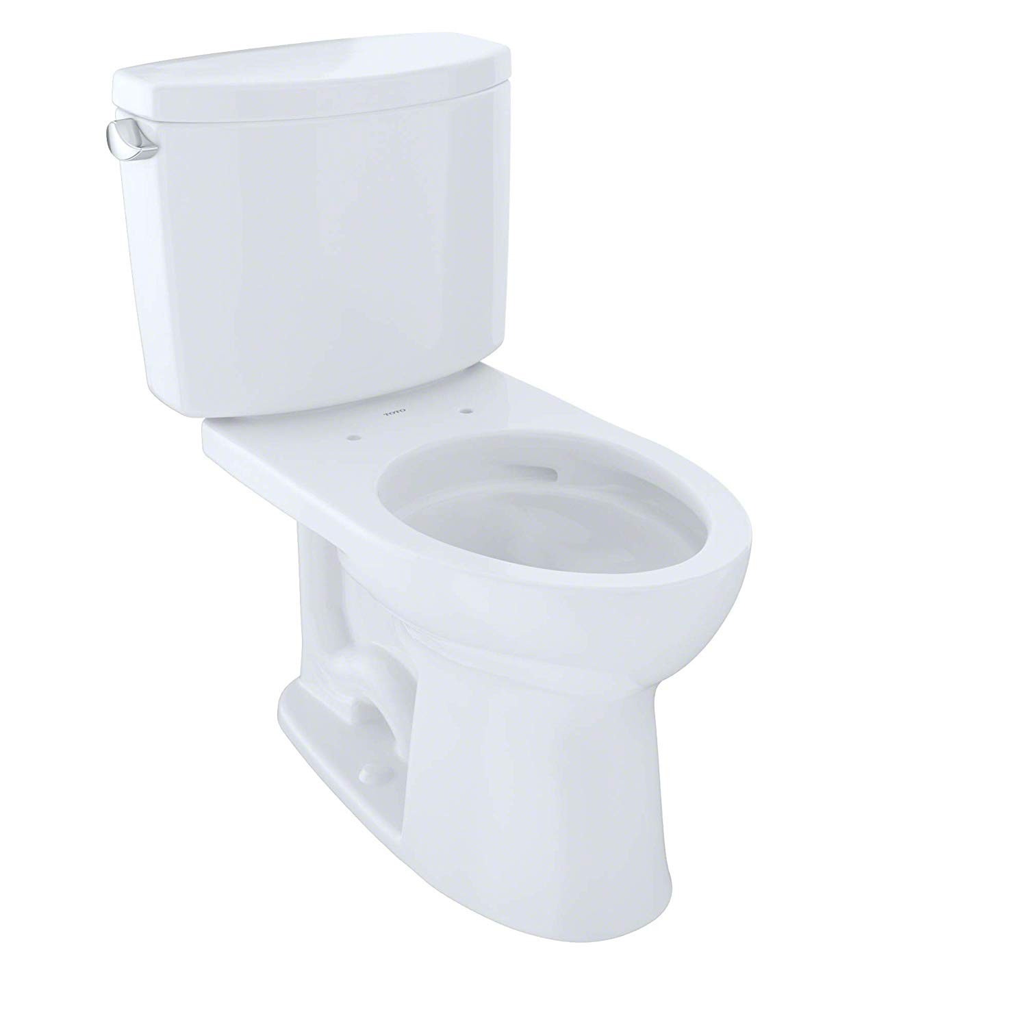 TOTO CST454CEFG DRAKE II TWO-PIECE TOILET, 1.28 GPF, ELONGATED BOWL WITH SANAGLOSS