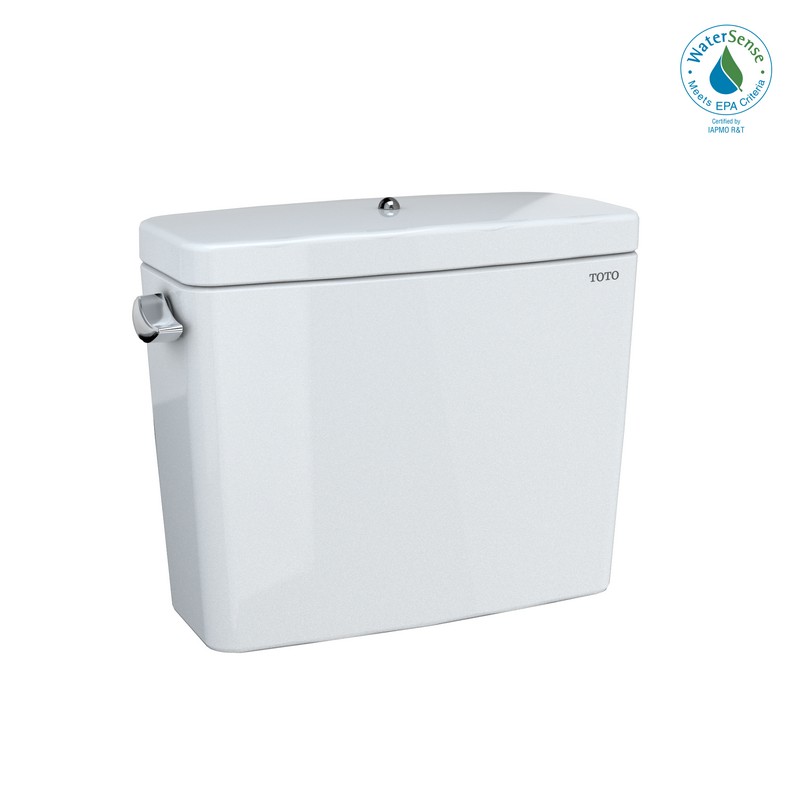 TOTO ST776EB#01 DRAKE 1.28 GPF TOILET TANK WITH BOLT-DOWN LID IN COTTON WHITE