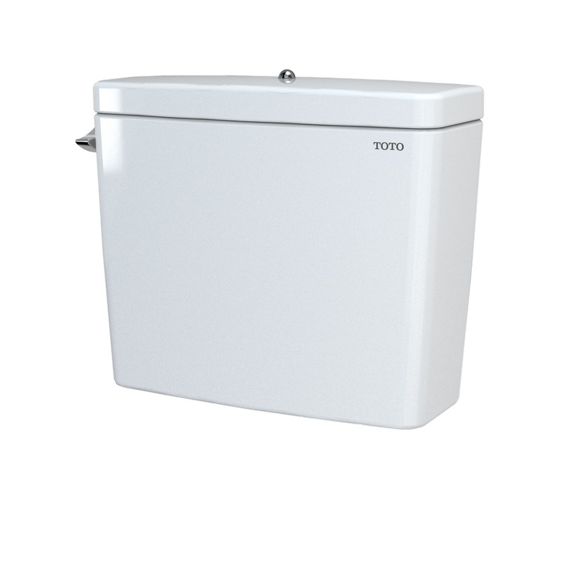 TOTO ST776EDB#01 DRAKE 1.28 GPF INSULATED TOILET TANK WITH BOLT-DOWN LID IN COTTON WHITE