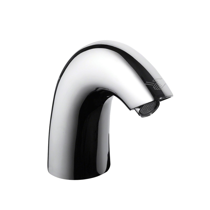 TOTO TEL103-D20E#CP 4 1/2 INCH 0.35 GPM STANDARD ECOPOWER ELECTRONIC TOUCHLESS SENSOR BATHROOM FAUCET IN POLISHED CHROME