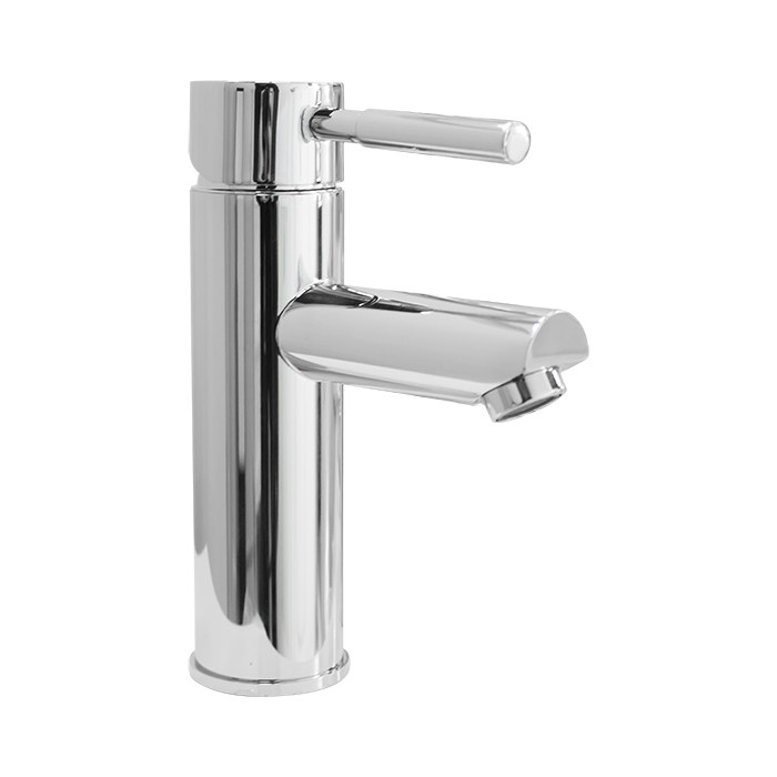 VALLEY ACRYLIC 802.211.100 ELEMENTS 7 1/2 INCH SINGLE HOLE DECK MOUNT BATHROOM FAUCET WITH LEVER HANDLE - CHROME