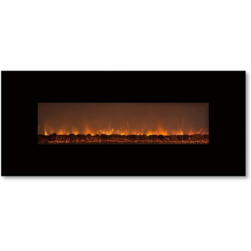 MODERN FLAMES AL45CLX2-G AMBIANCE CLX2 45 INCH WITH BLACK GLASS FACE (2X4 RECESS OR WALL MOUNT)