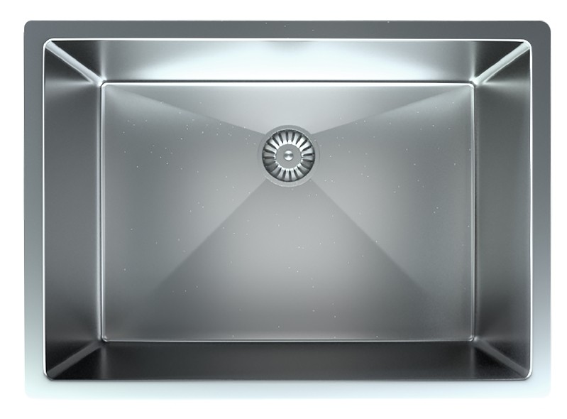 VALLEY ACRYLIC SRR2518C AFFORDABLE LUXURY 25 INCH UNDERMOUNT BAR OR ISLAND SINGLE BOWL KITCHEN SINK - SATIN STAINLESS STEEL