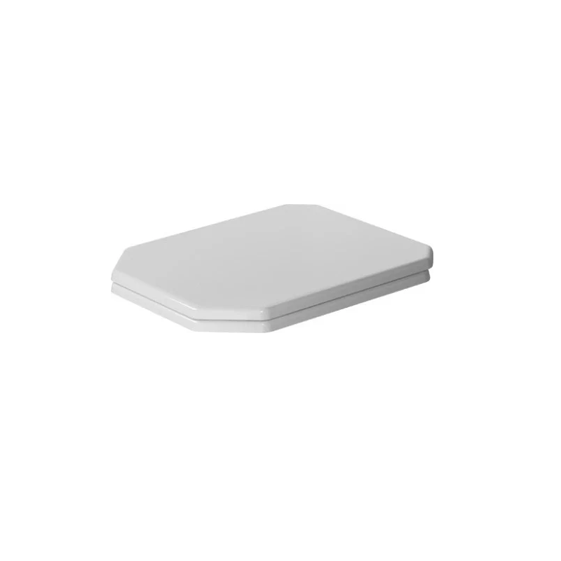 DURAVIT 0064890000 1930 SERIES OCTOGONAL TOILET SEAT AND COVER WITH SOVERFLOWT CLOSURE