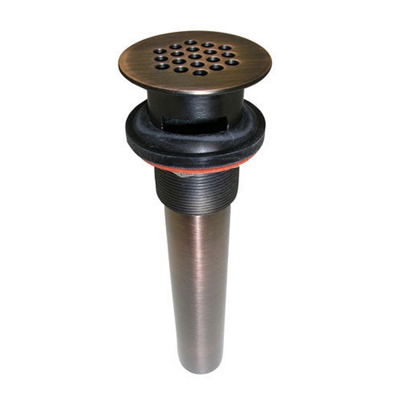 BARCLAY 5600 8 1/4 INCH GRID DRAIN WITH OVERFLOW