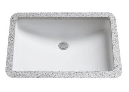 TOTO LT542G 19 X 12-3/8 INCH UNDERCOUNTER LAVATORY WITH SANAGLOSS