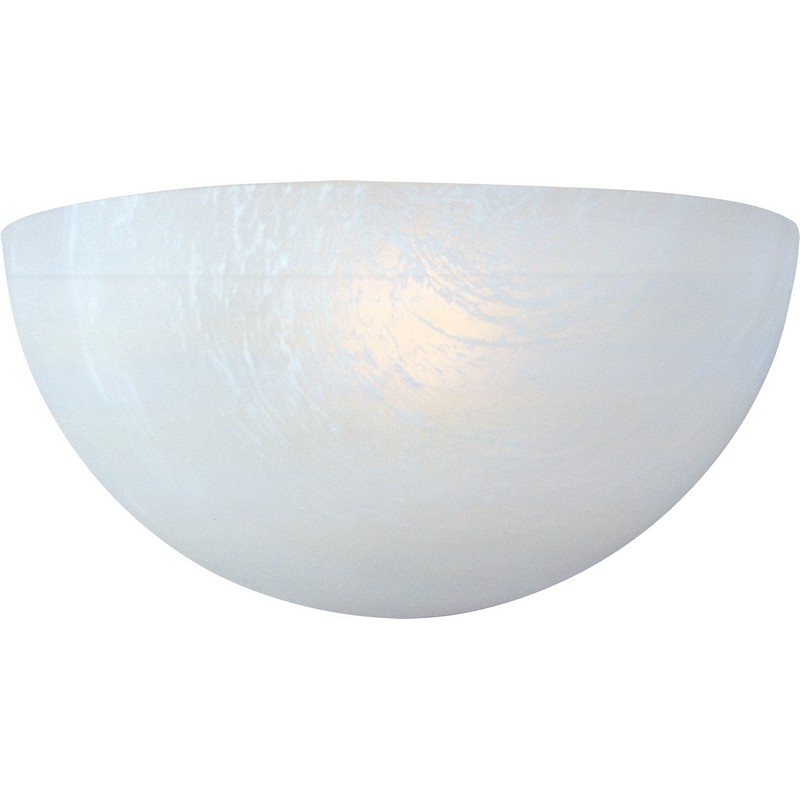 MAXIM LIGHTING 20585MRWT ESSENTIALS - 20585 10 1/2 INCH WALL-MOUNTED INCANDESCENT WALL SCONCE LIGHT