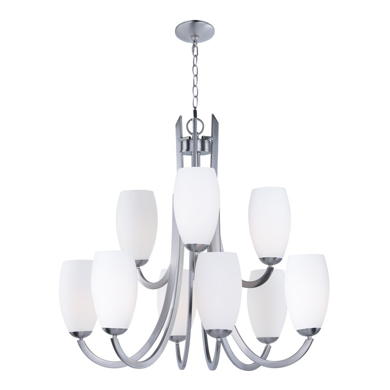 MAXIM LIGHTING 21657SW TAYLOR 31 1/2 INCH CEILING-MOUNTED INCANDESCENT CHANDELIER LIGHT