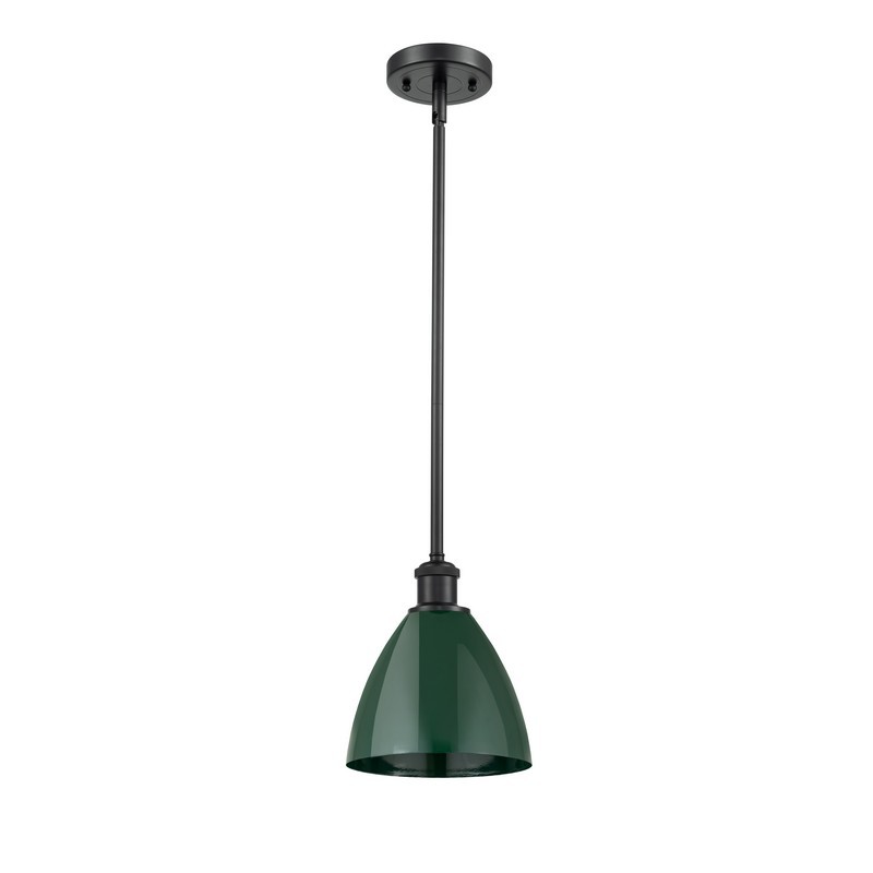 INNOVATIONS LIGHTING 516-1S-MBD-75-GR PLYMOUTH DOME BALLSTON 7 1/2 INCH 1 LIGHT CEILING MOUNT PENDANT