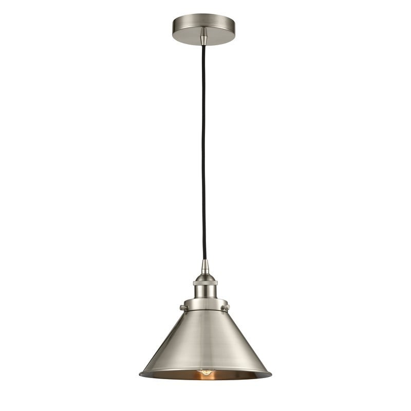 INNOVATIONS LIGHTING 616-1PH-M10 FRANKLIN RESTORATION BRIARCLIFF 1 LIGHT 10 INCH METAL SHADE MINI PENDANT