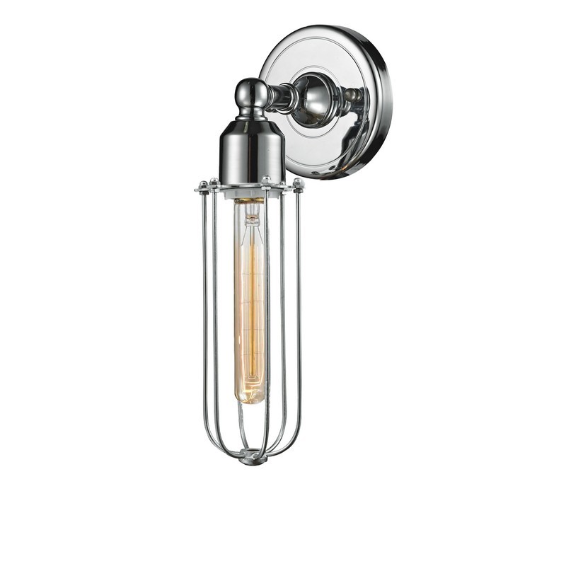 INNOVATIONS LIGHTING 900-1W-CE225 AUSTERE CAGED 4 1/2 INCH ONE LIGHT UP AND DOWN WALL SCONCE