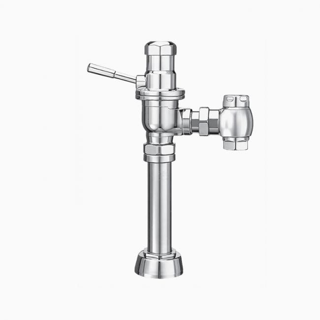 SLOAN 3050150 DOLPHIN 110 K 3.5 GPF TOP SPUD SINGLE FLUSH EXPOSED MANUAL WATER CLOSET FLUSHOMETER WITH WHEEL HANDLE CONTROL STOP - POLISHED CHROME