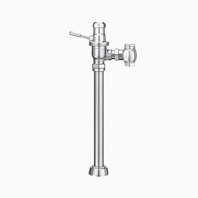 SLOAN 3050235 DOLPHIN 113 XYV 3.5 GPF TOP SPUD SINGLE FLUSH EXPOSED MANUAL WATER CLOSET FLUSHOMETER WITH LESS VACUUM BREAKER- POLISHED CHROME