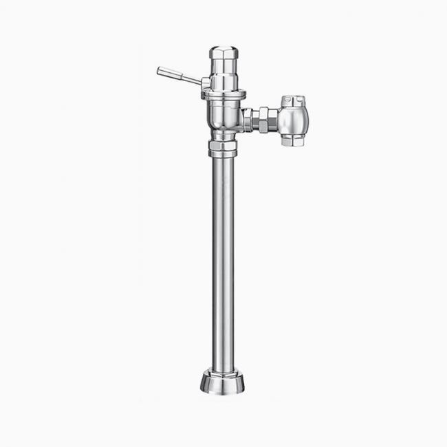SLOAN 3950301 DOLPHIN 115 V 1.6 GPF TOP SPUD SINGLE FLUSH EXPOSED MANUAL WATER CLOSET FLUSHOMETER WITH 1 INCH FLUSH CONNECTION - POLISHED CHROME
