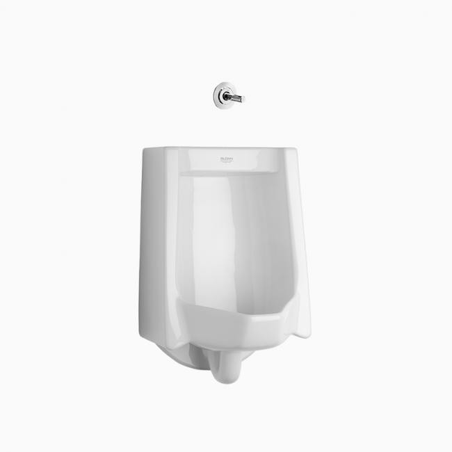SLOAN 10101312 WEUS1010.1312 SU1010 WALL MOUNT URINAL AND ROYAL 195 ESS FLUSHOMETER - WHITE