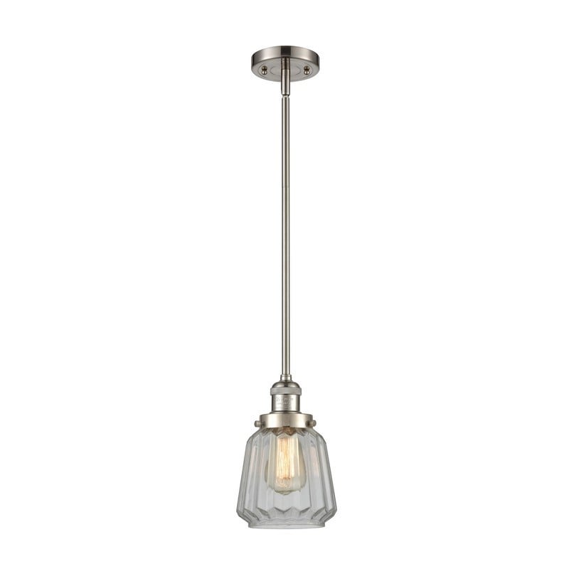 INNOVATIONS LIGHTING 201S-G142 FRANKLIN RESTORATION CHATHAM 6 INCH ONE LIGHT MINI PENDANT