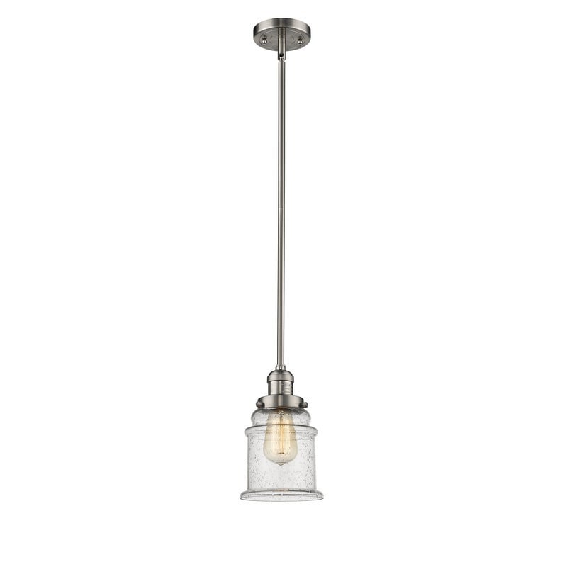 INNOVATIONS LIGHTING 201S-G184 FRANKLIN RESTORATION CANTON 6 1/2 INCH ONE LIGHT MINI PENDANT