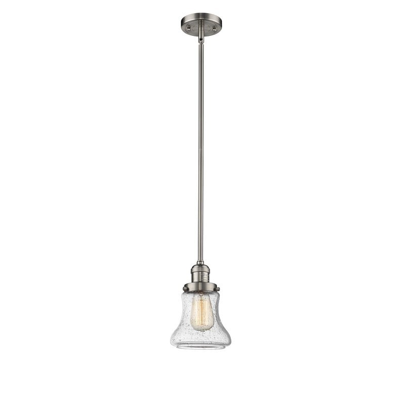 INNOVATIONS LIGHTING 201S-G194 FRANKLIN RESTORATION BELLMONT 6 1/2 INCH ONE LIGHT MINI PENDANT